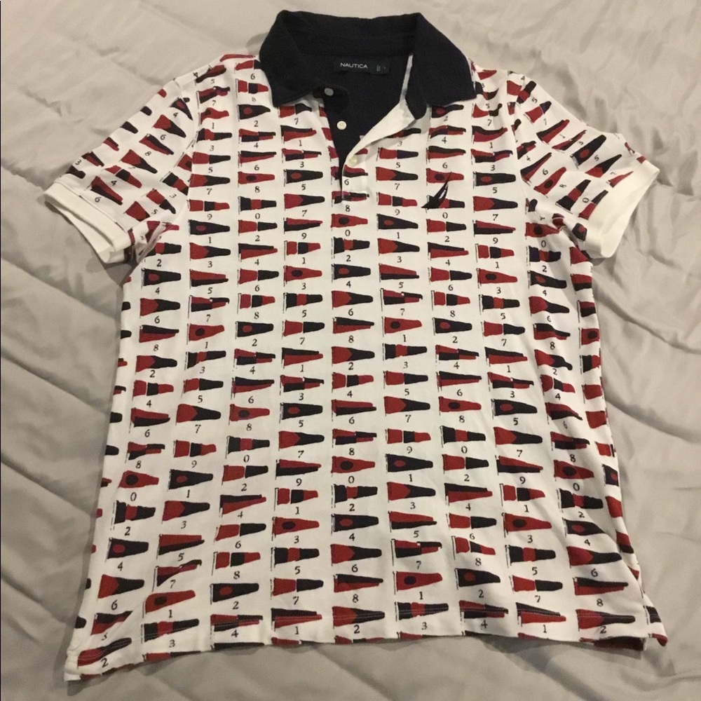 Nautical Sailing Flags Weekender Polo
